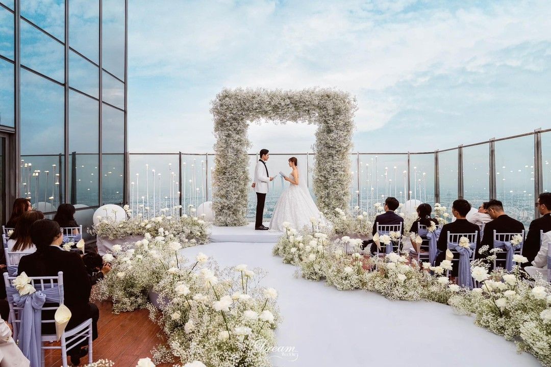 89e272b240946ab2fd65fb33fc30347f - Trang Trí Đám Cưới Sân Thượng (Rooftop) Tại Đà Nẵng - C'est La Vie