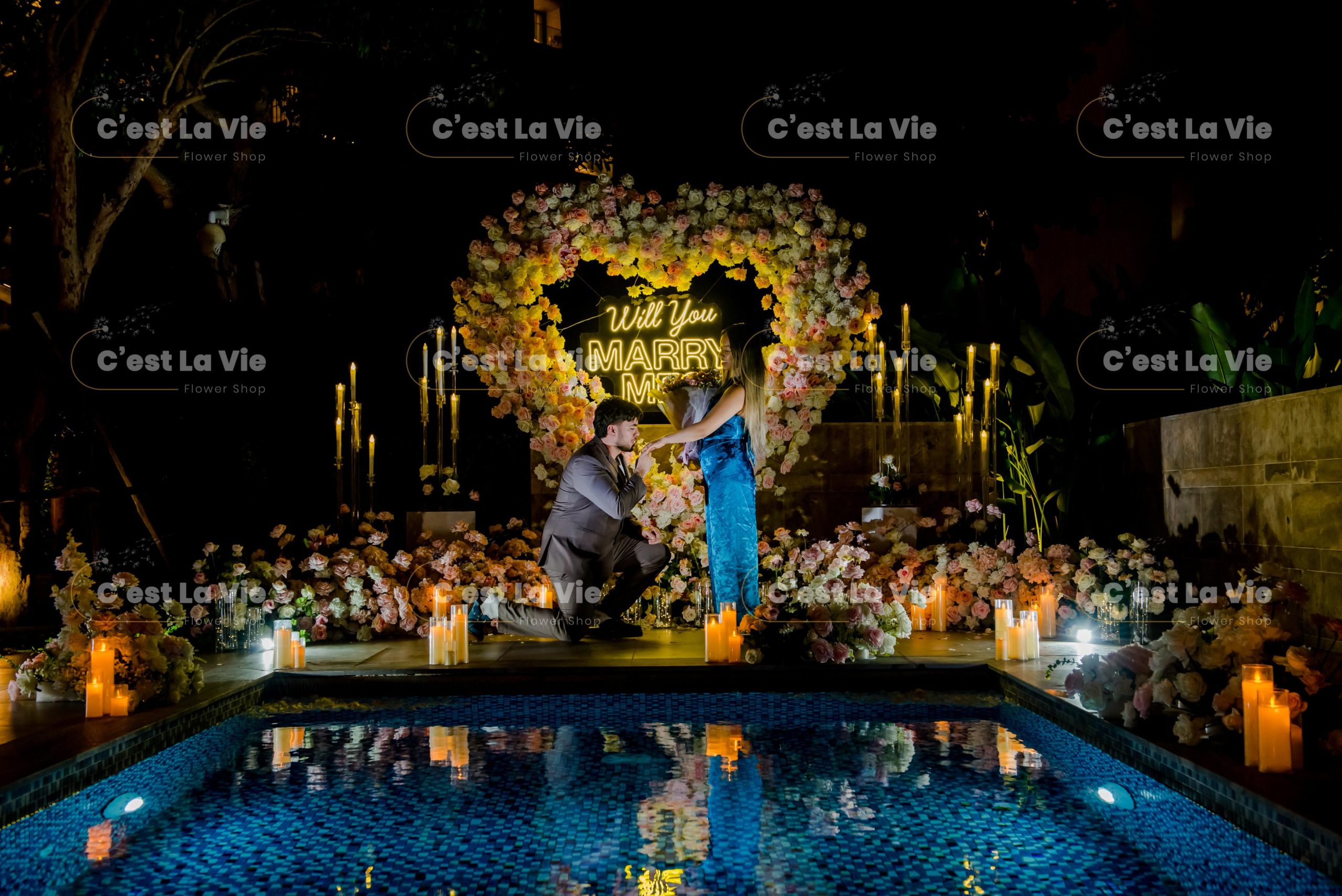 DSC_5098 - Poolside Romance – Lời Cầu Hôn Lãng Mạn Bên Hồ Bơi - C'est La Vie
